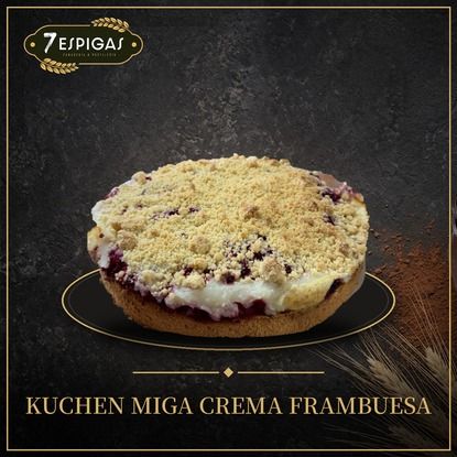 Imagen de Kuchen Miga-crema frambuesa